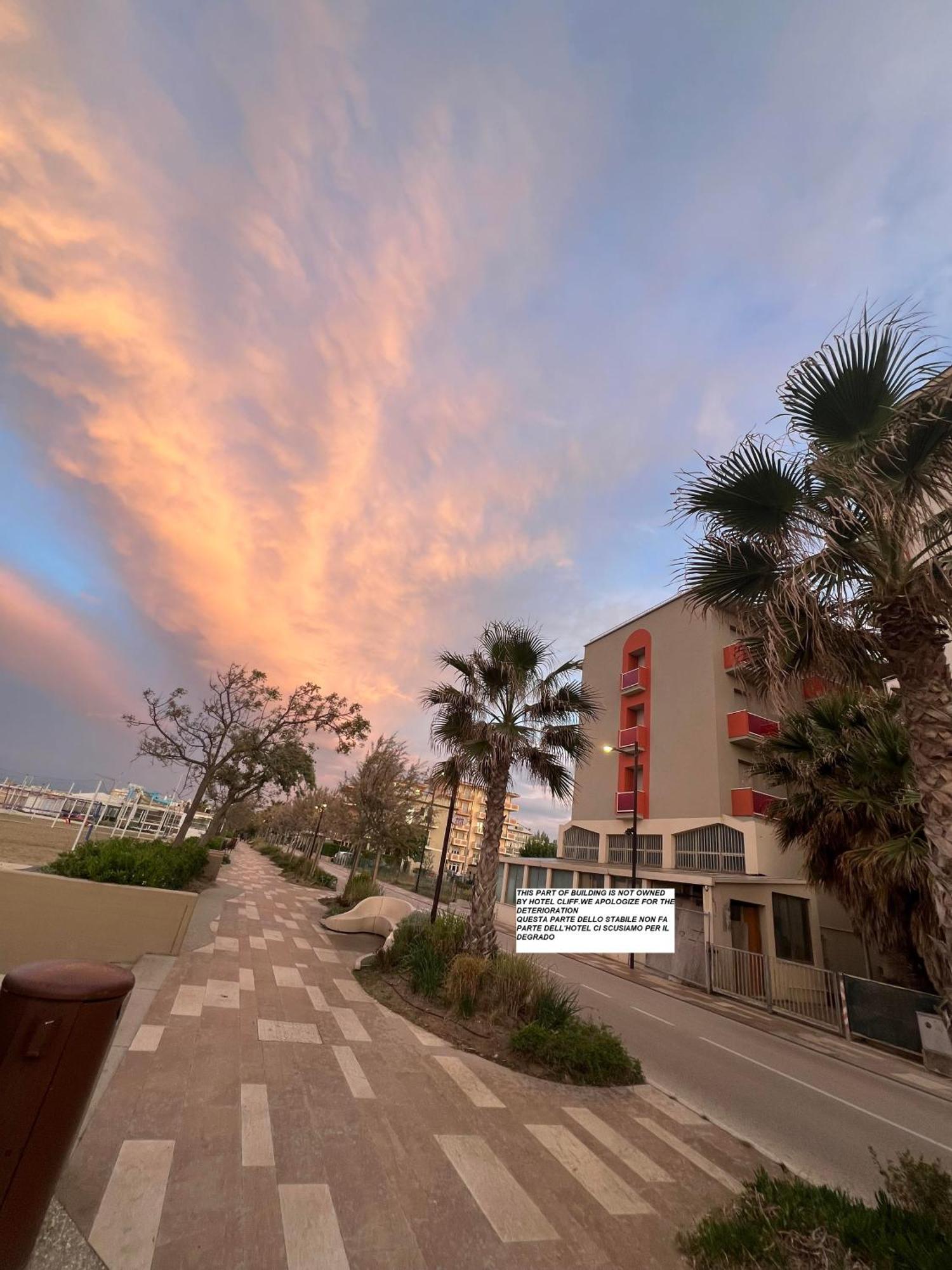 Hotel Cliff Rimini Zewnętrze zdjęcie